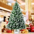 8FT Snow Flocked Artificial Christmas Tree