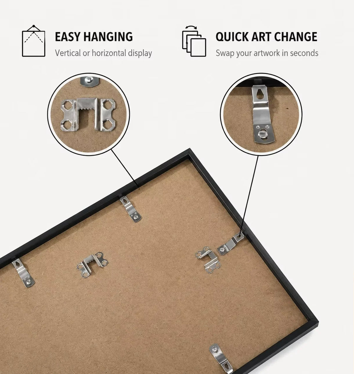 3pcs Picture Frame Set