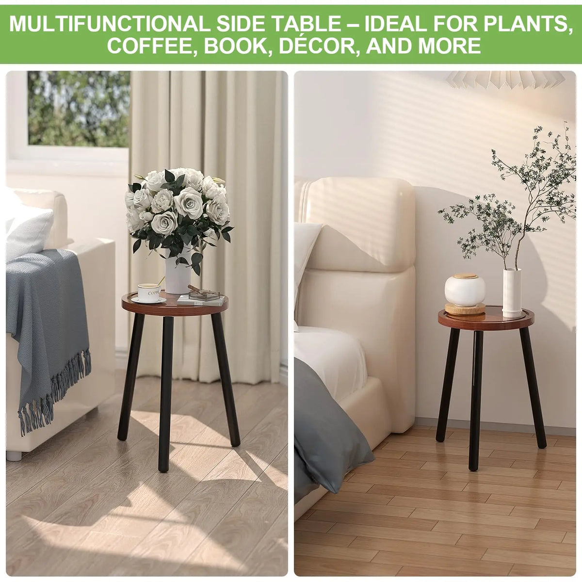 2-Pack Wood Plant Stands