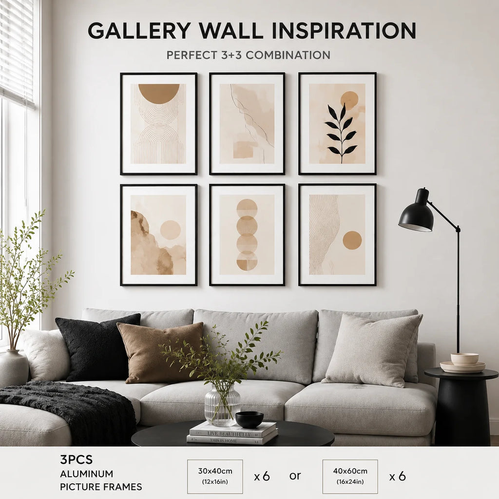 3pcs Picture Frame Set