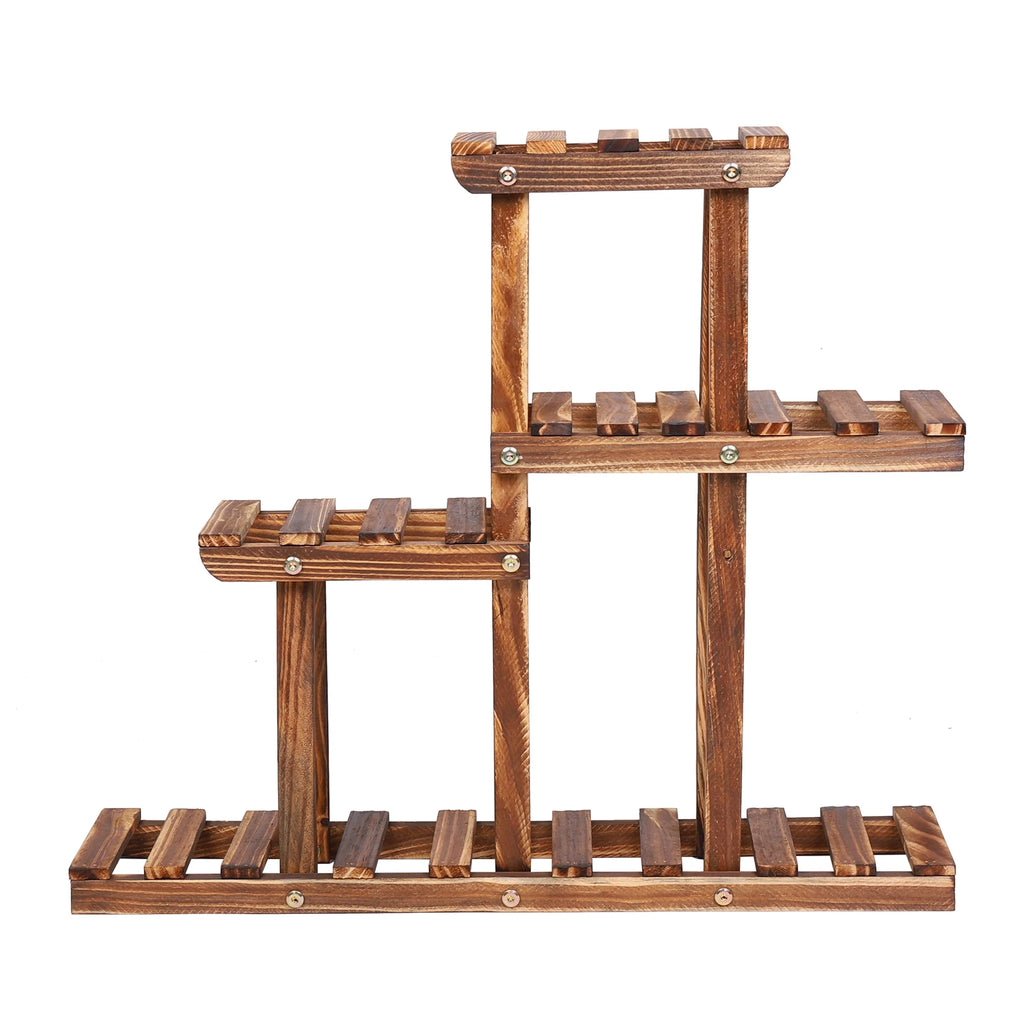Multi Tier Wood Plant Stand