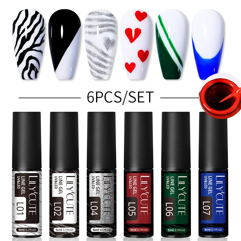 Reflective Glitter Nail Art