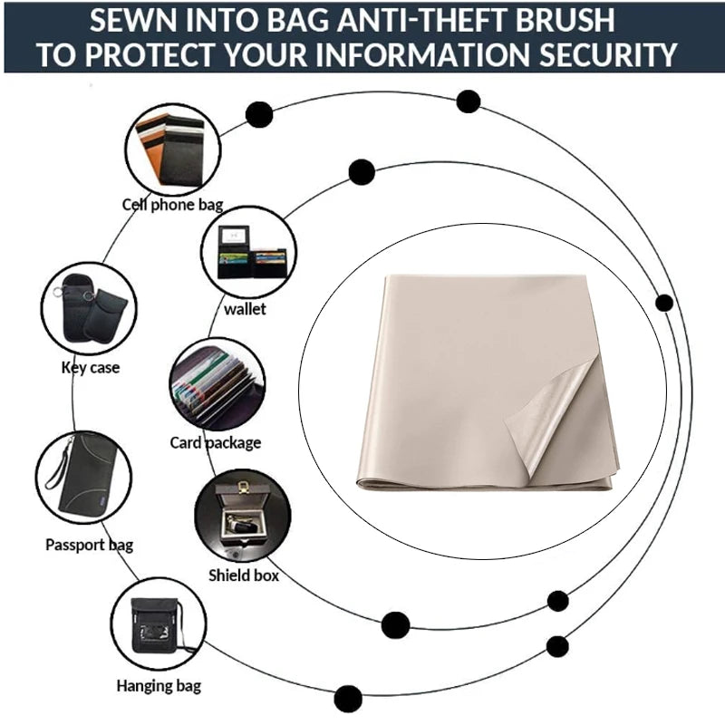 Anti-Radiation Conductive Magnetic Copper Fabric