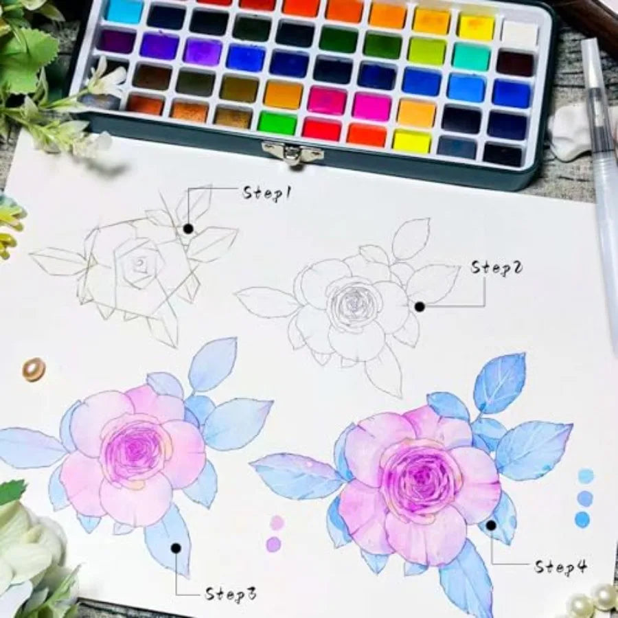 Watercolor Paint Set