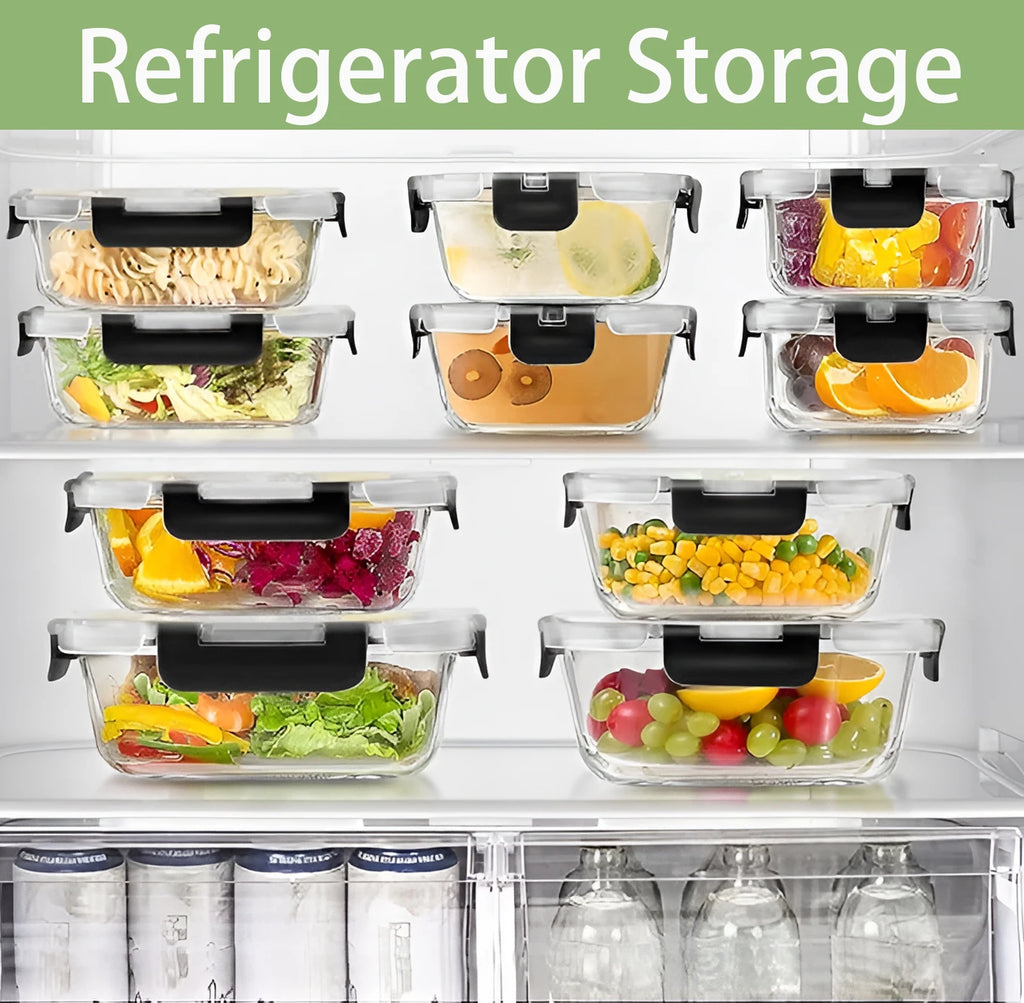 Glass Lunch Food Storage Containers
