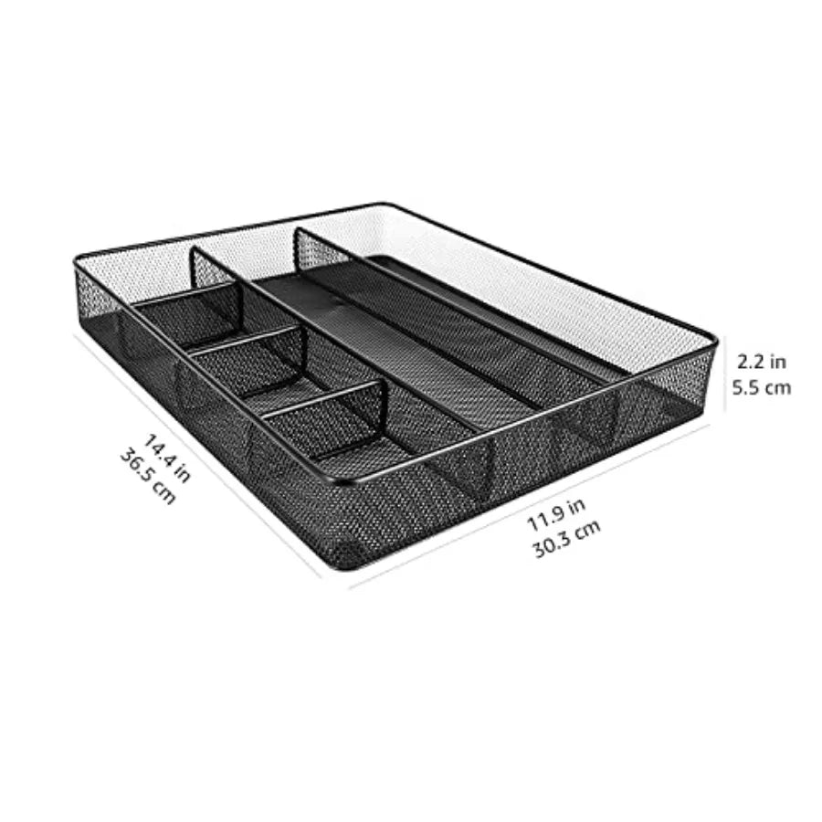 Metal Mesh Desk Organizer