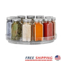 Clear Plastic Turntable Organizer
