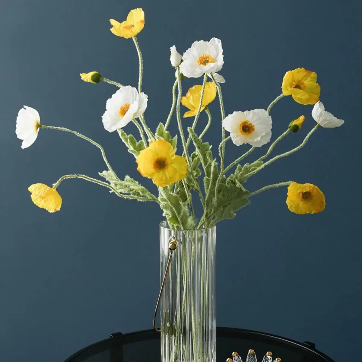 4 Head Artificial Poppy Bouquet









b