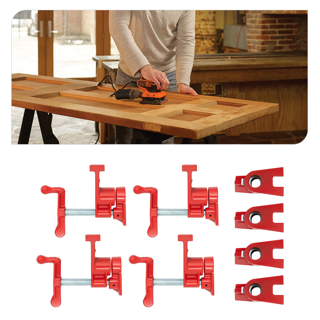 Wood Gluing Pipe Clamp Set