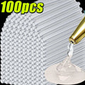 1/100pcs Strong Adhesive Transparent Hot Melt Glue Sticks for Electric Glue Gun DIY Craft Glue Stick Repair Kit Tools Wholesale