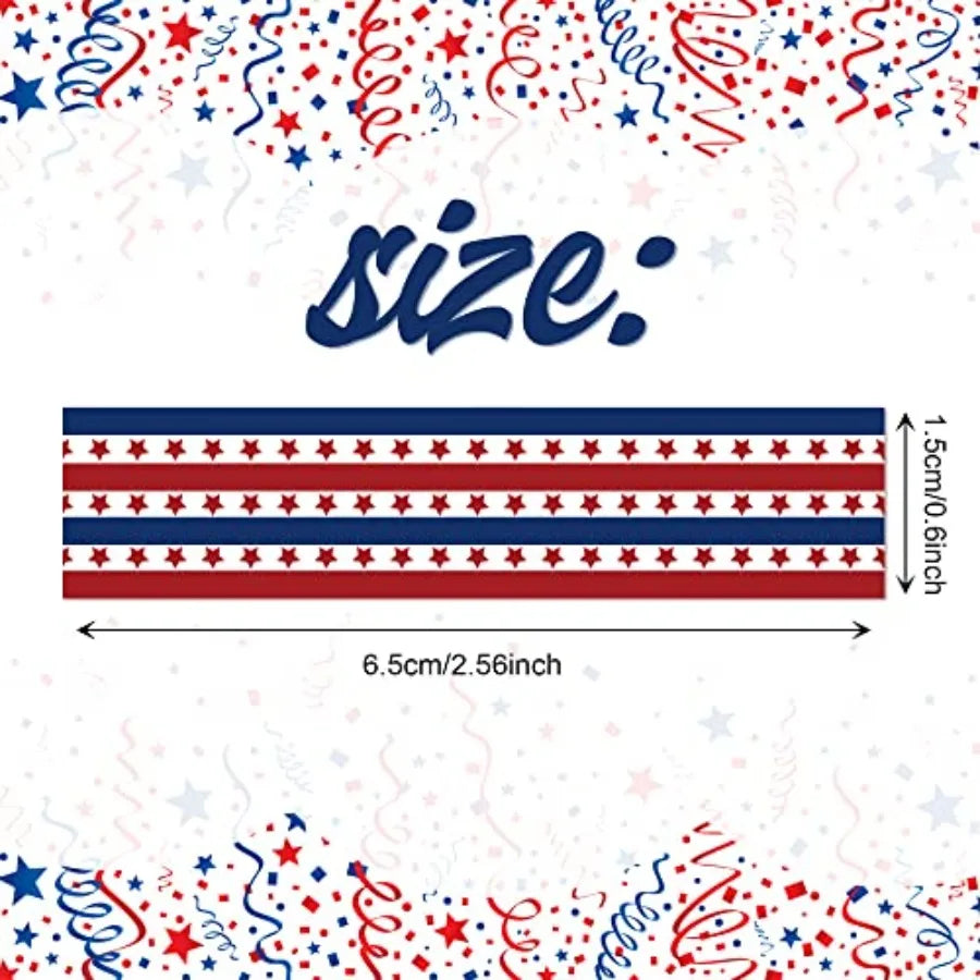 Patriotic Washi Tape Set