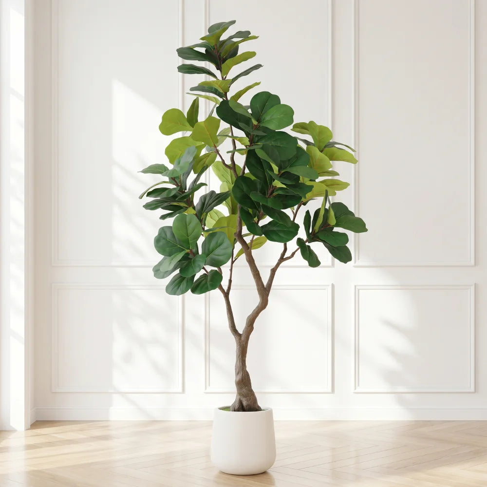 6FT Artificial Fiddle Leaf Fig Tree