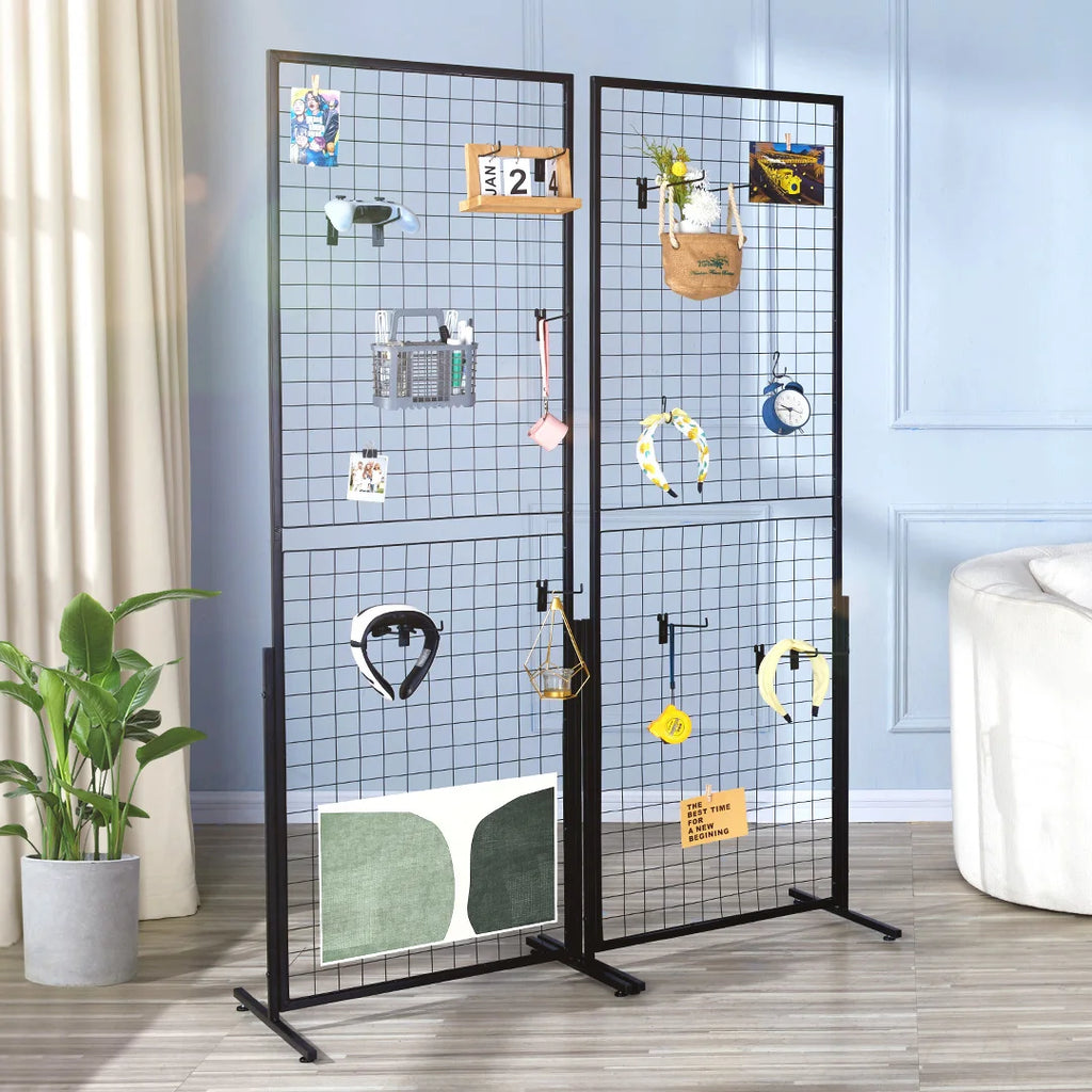Grid Wall Panels Display Racks