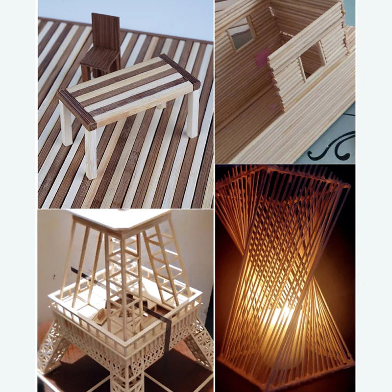 Assorted Bamboo Wood