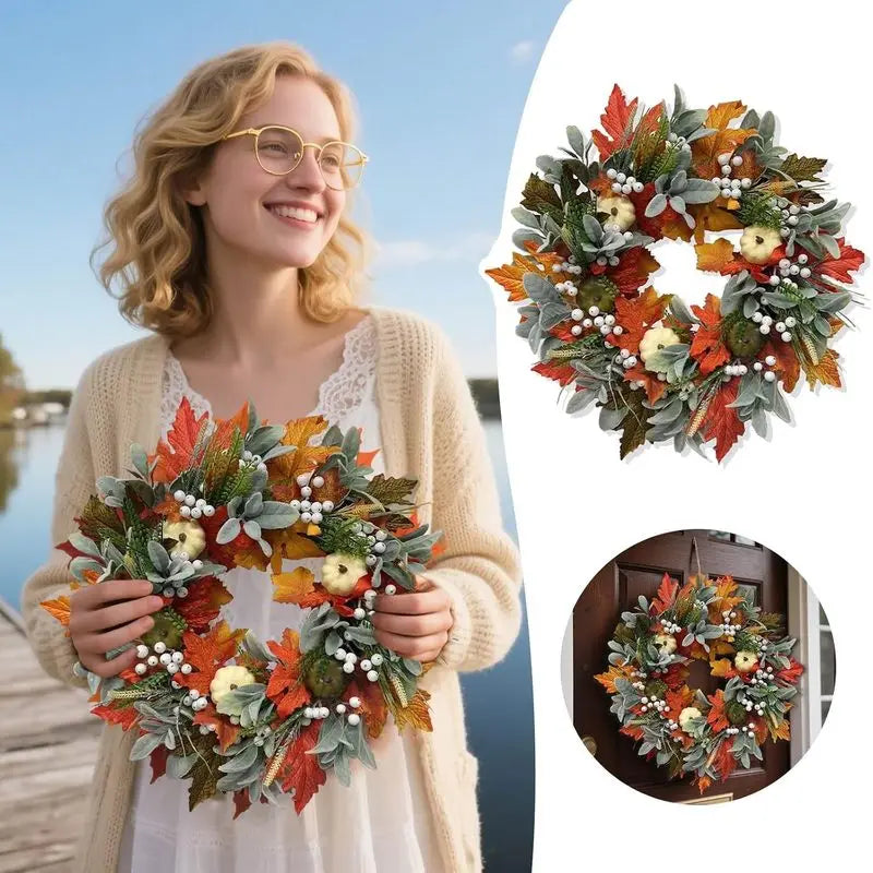 Fall Wreath for Front Door