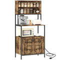 Kitchen Bakers Rack with Power Outlet