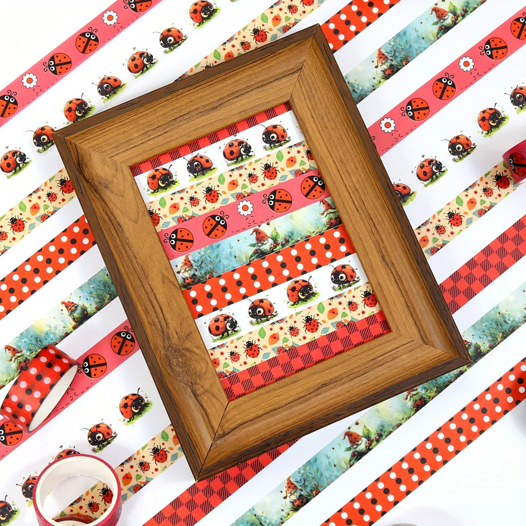 Ladybug style and paper tape set