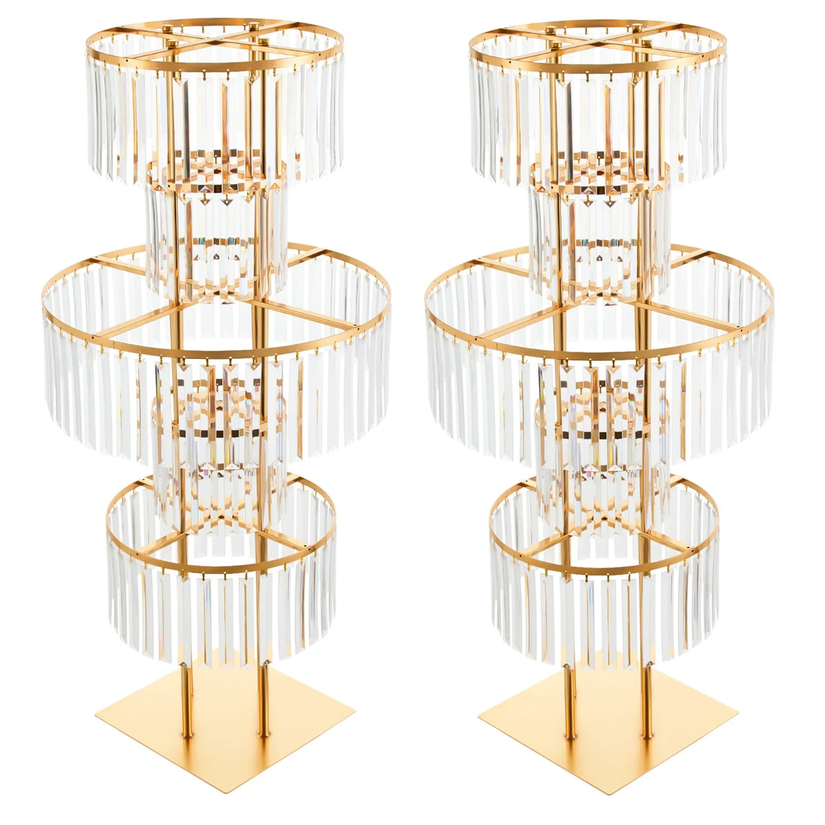 5 Tiers Wedding Centerpieces Decor Display