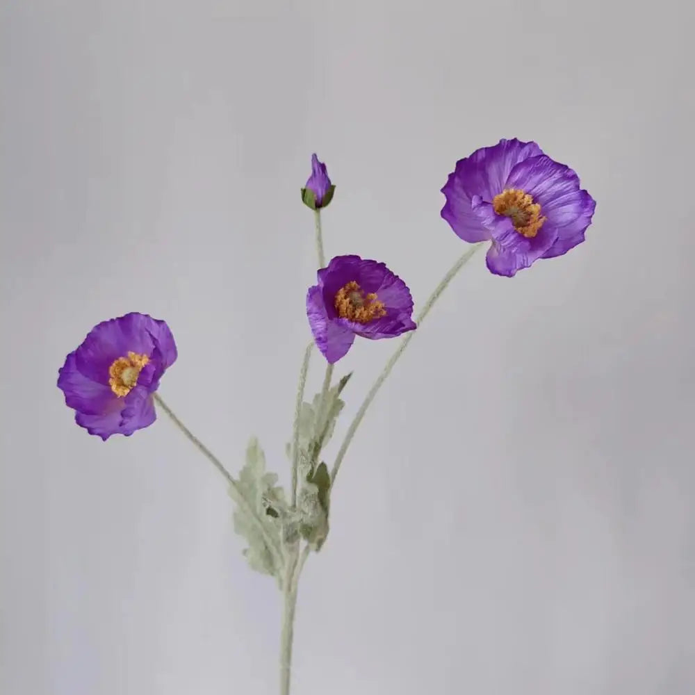 4 Head Artificial Poppy Bouquet









b