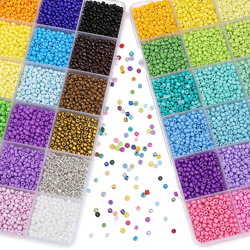 Grid Rice Bead Box