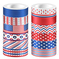 Patriotic Washi Tape Set