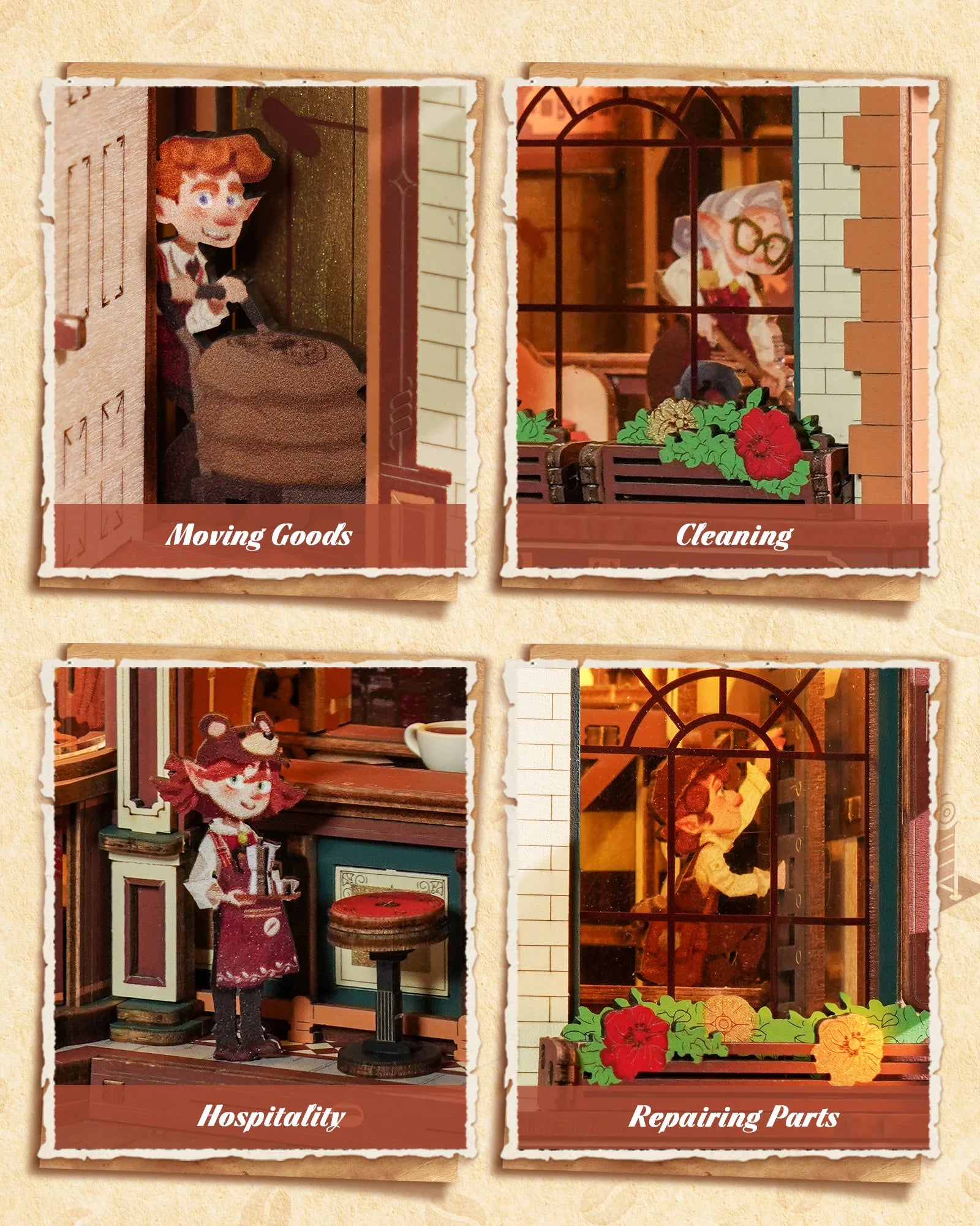 Wooden 3 D Puzzle