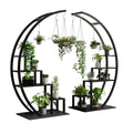 Heavy Duty 5-Tier Half Moon Stand