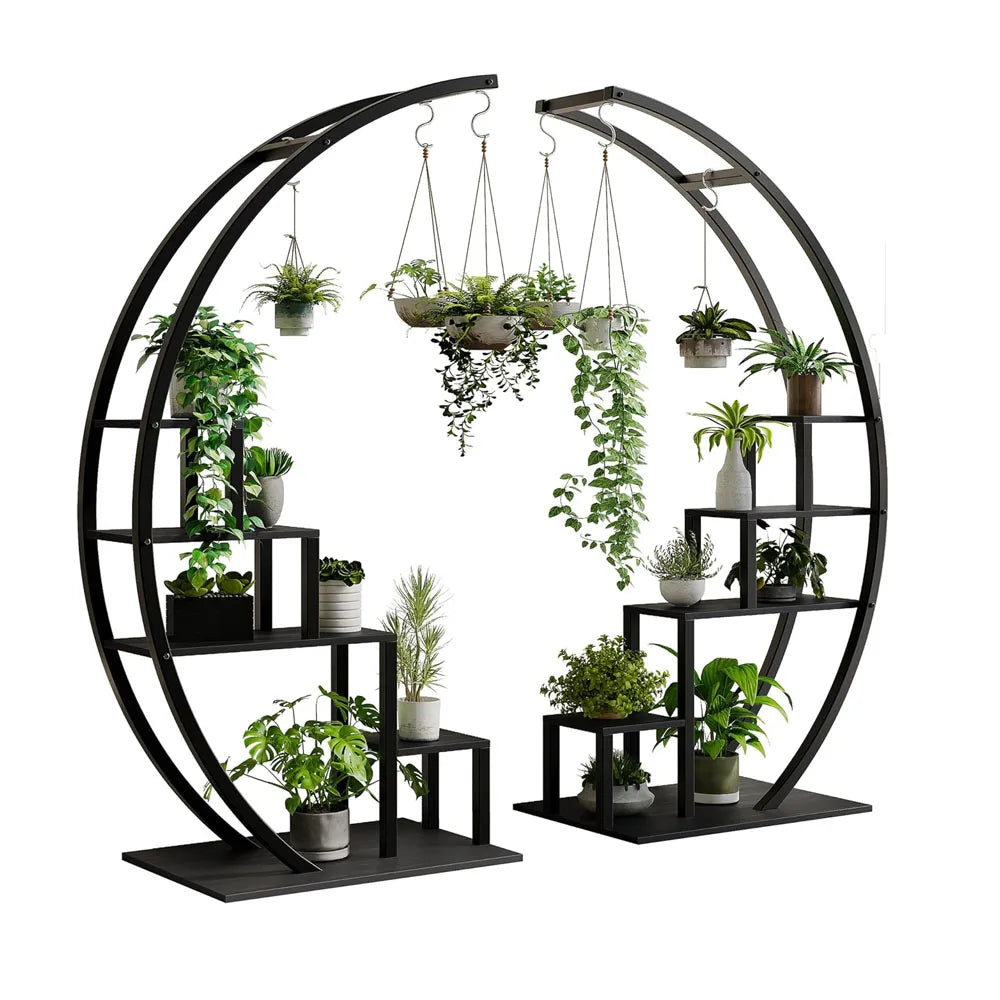Heavy Duty 5-Tier Half Moon Stand
