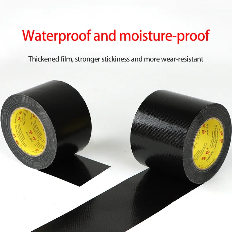 Black Super Adhesive Duct Tape