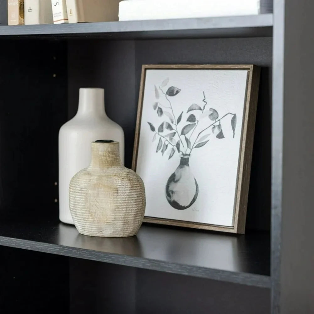 5-Tier Adjustable Shelf Bookcase