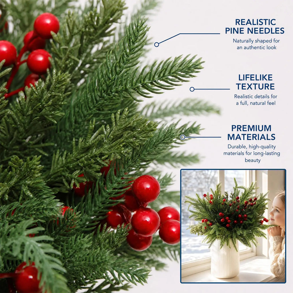 Artificial Christmas Stems