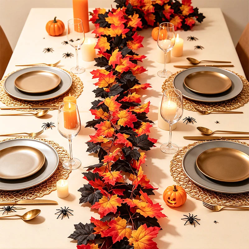 Fall Artificial Maple Leaves Vine