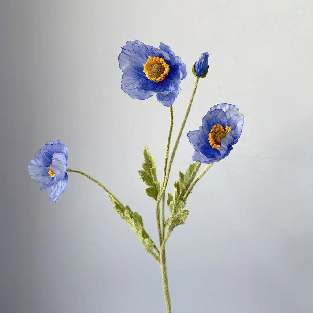 4 Head Artificial Poppy Bouquet









b