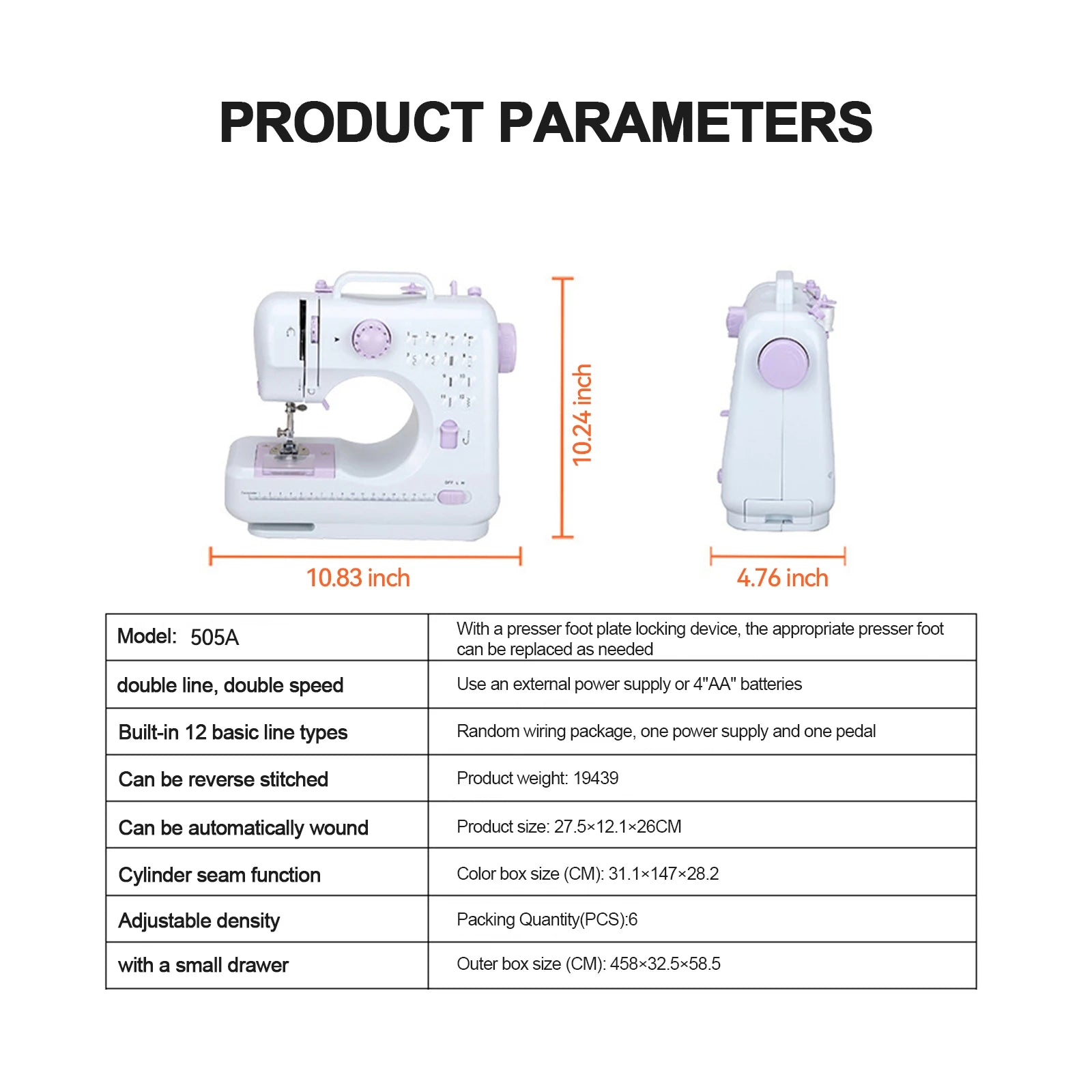 Electric Mini Sewing Machine