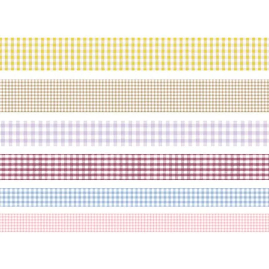 Gingham Washi Tape Set
