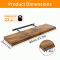 2pcs Floating Shelves