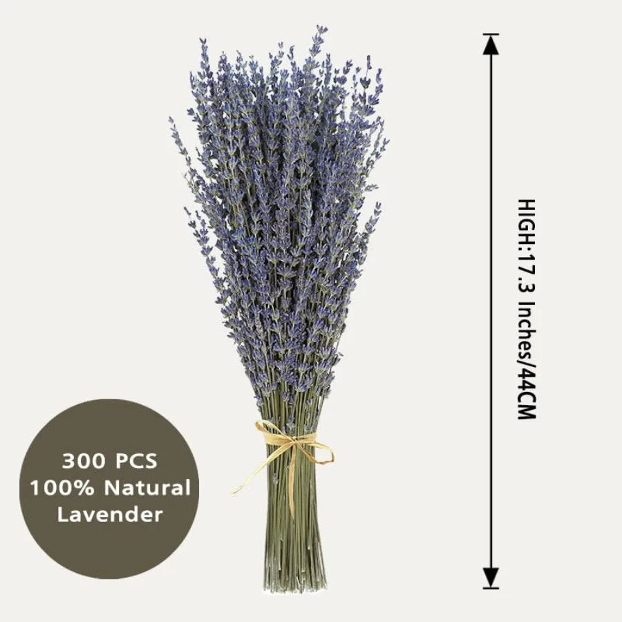 Dried Natural Purple Bouquet Flowers