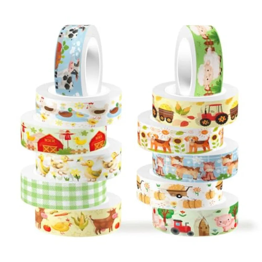 Pink Heart Washi Tape Set
