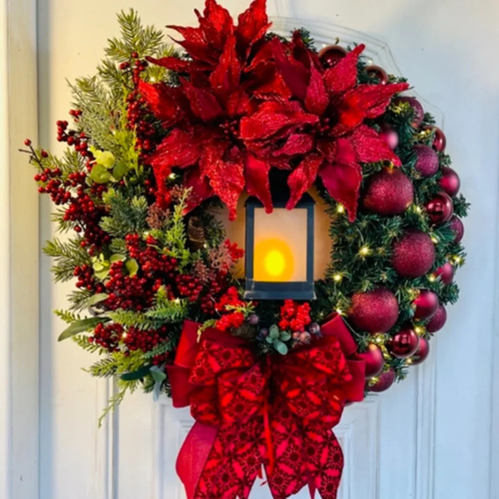 Jesus Sacred Wreath Home Door