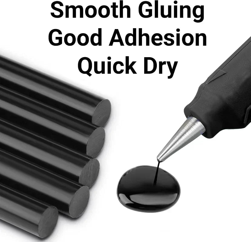 Black Hot Glue Sticks
