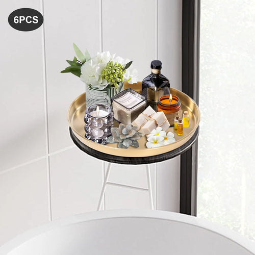 6Pcs Round Serving Trays