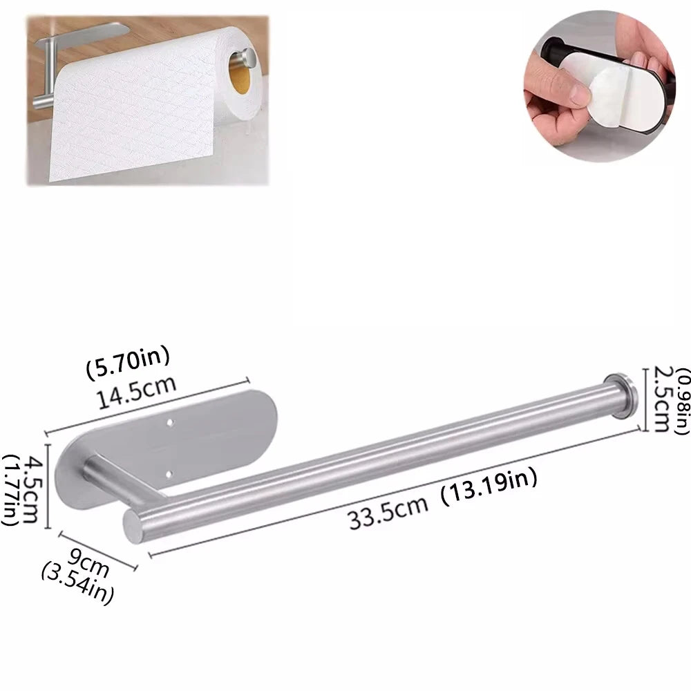 Adhesive Paper Towel Holder