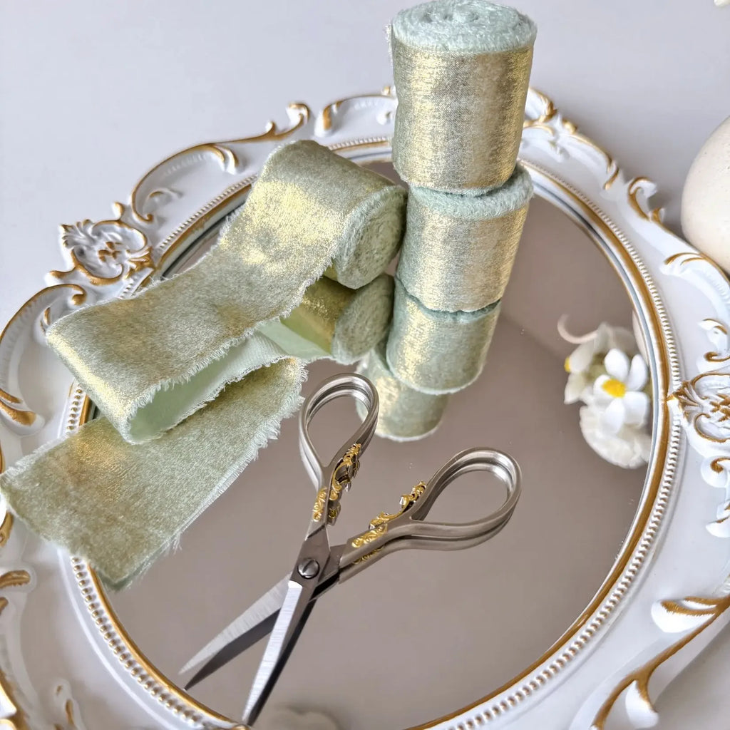 Wired Iridescent Craft Ribbon