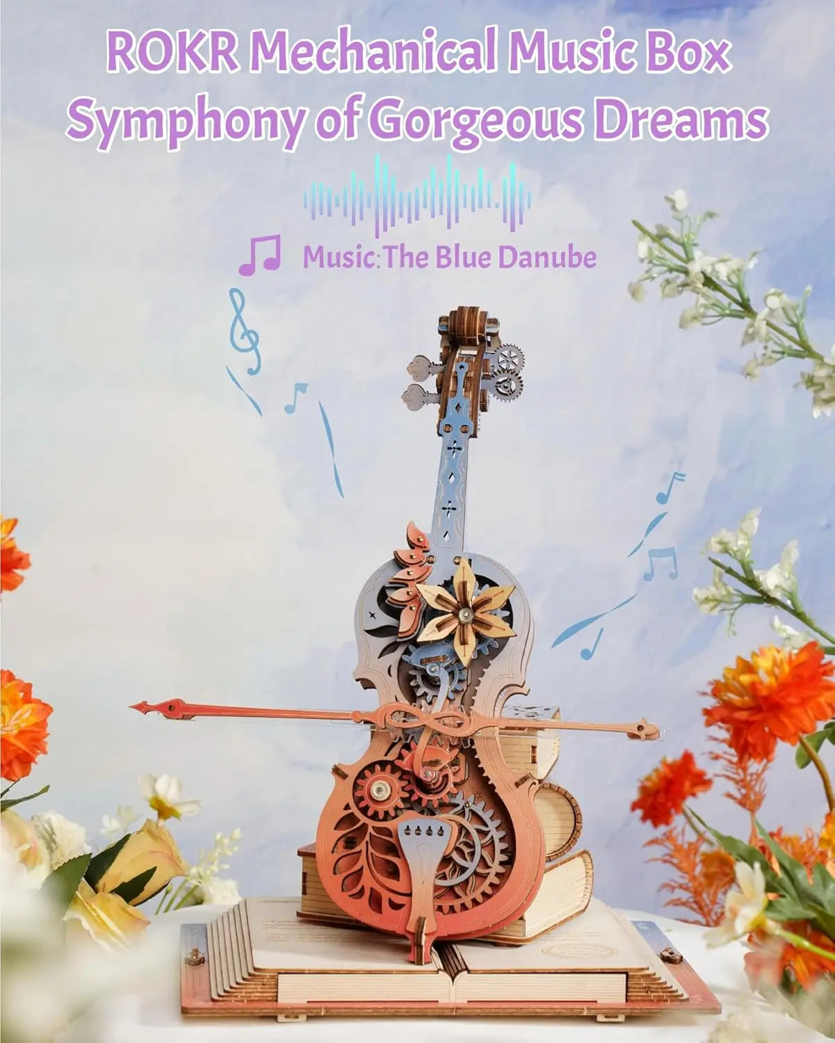 Magic Cello - 3D Wooden Puzzle