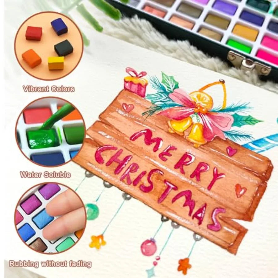 Watercolor Paint Set