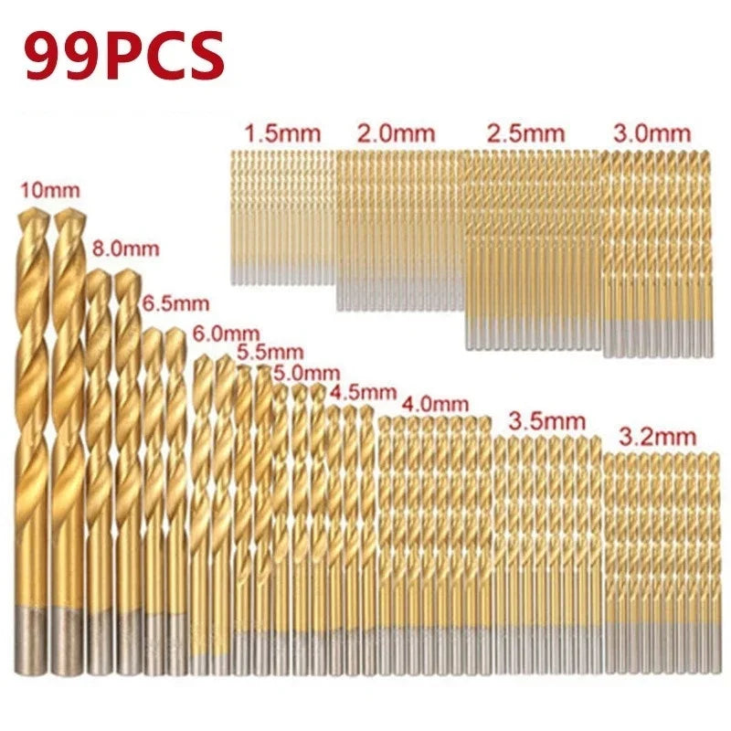 High Speed Steel Metric Drill Bit Set