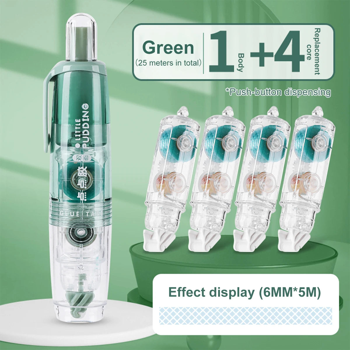 Dot Dispensing Double-sided Tape Refills