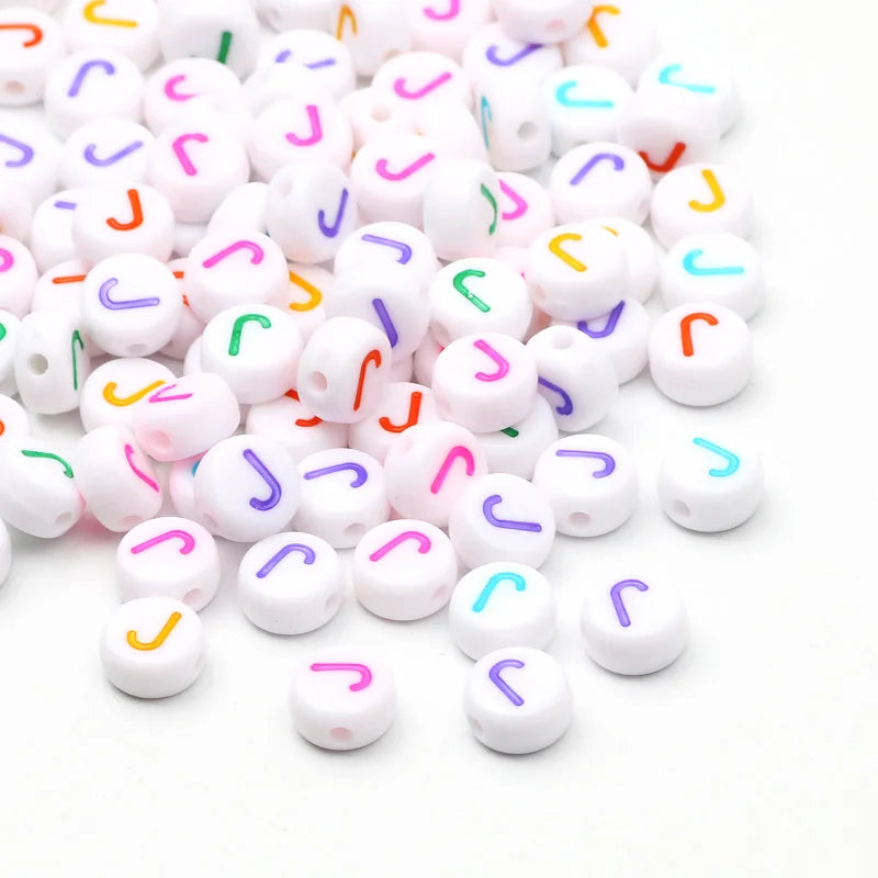 Round A-Z Alphabet Letters