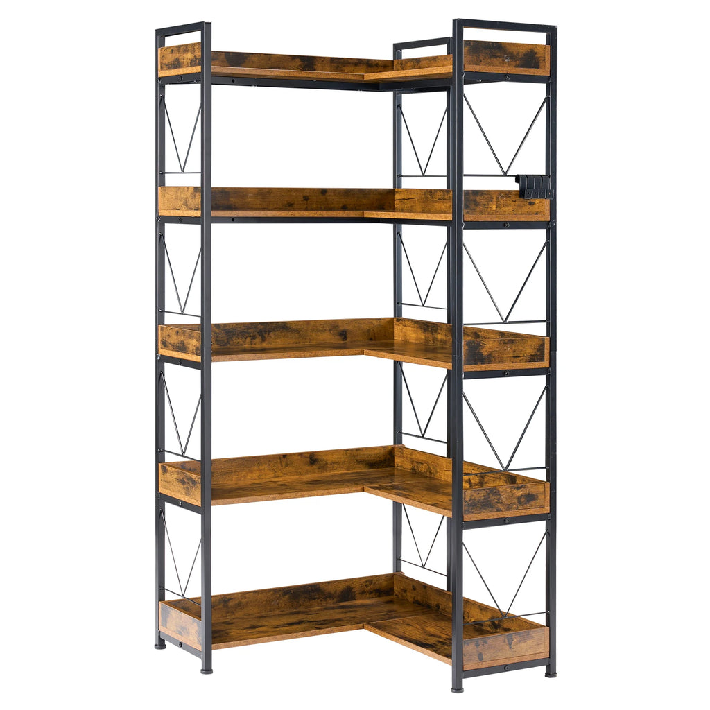 L Shaped Corner Storage Shelves
