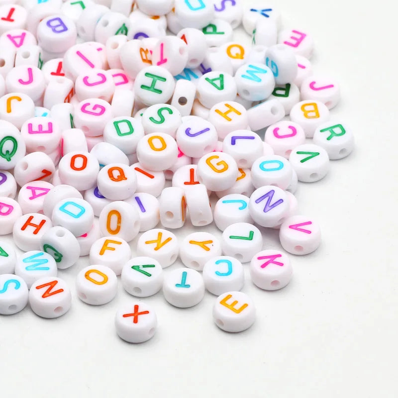 Round A-Z Alphabet Letters